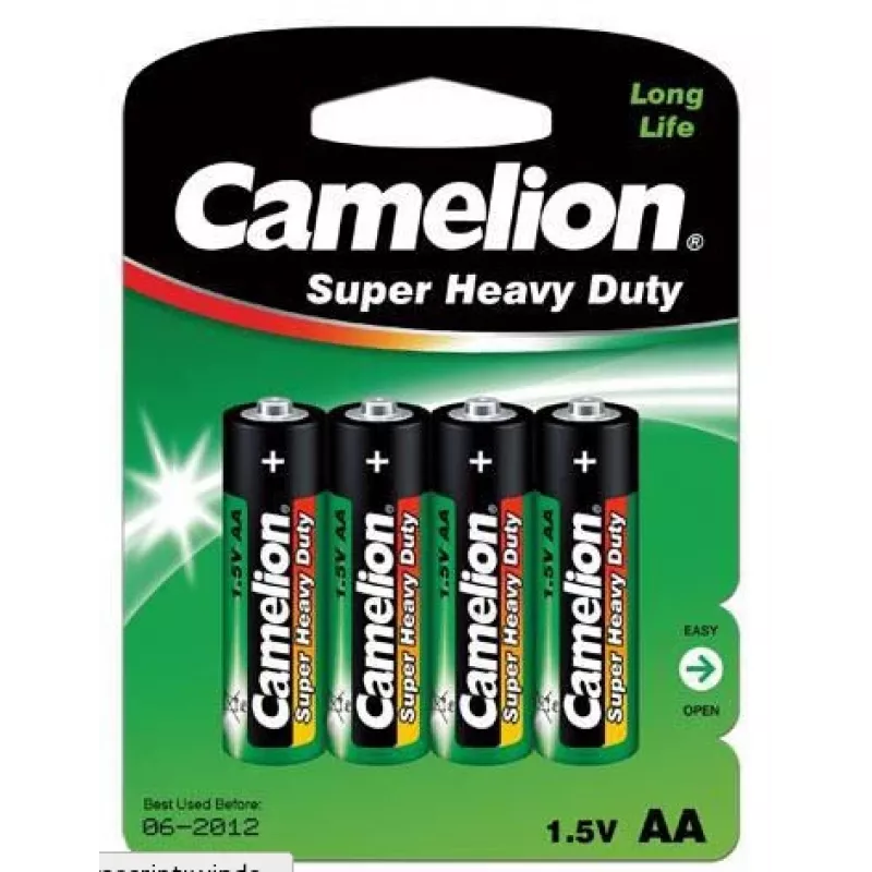Pilha descartável Camelion R6P-BP4G