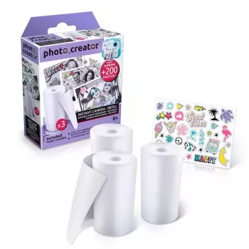 Máquina fotográfica instantânea Canal Toys Photo Creator CLK002 branco térmica direta