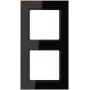 Moldura Jung 2 tomadas horizontal/vertical A 5582 BF SW (A5582BFSW)