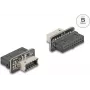 Delock 67238 adaptador USB 5 Gbps, ligação pin header para ligação interna Type-E Key A