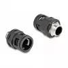União para tubo DeLOCK 60454 M20 rosca exterior latão preto
