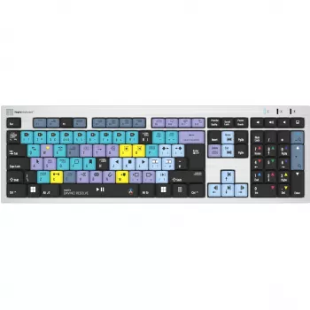Teclado Logickeyboard LKB-RESC-AJPU-UK escritório USB QWERTY inglês