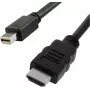 VALUE - Cabo de vídeo - DisplayPort / HDMI - Mini DisplayPort (macho) para HDMI (macho) - 3 m - blindado - preto (11.99.5797)