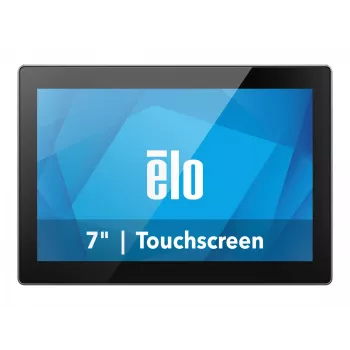 Elo 0704LS, 17,8 cm (7''), Capacitivo Projetado, 10 TP, USB-C, Kit, monitor tátil cinzento-escuro, diagonal do ecrã: 17,8 cm (7''), Capacitivo Projetado, 10 pontos, resolução: 1280 x 800 Pi