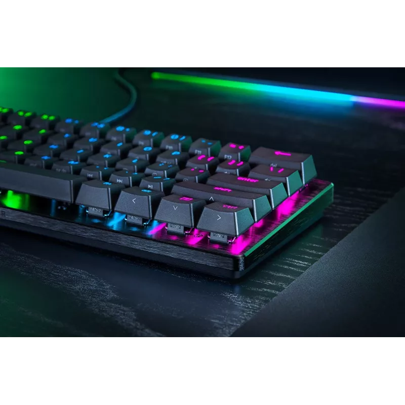 Teclado Razer Huntsman V3 Pro Mini gaming USB QWERTZ alemão preto