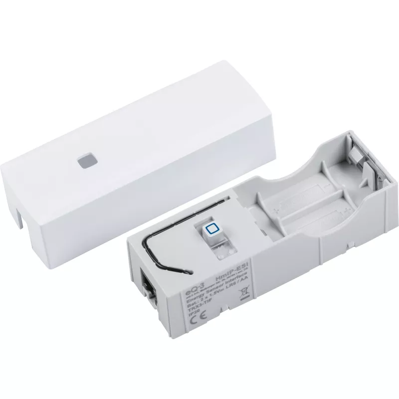 eQ-3 AG Homematic IP HmIP-ESI-LED, com fios, 300 m, 869,4 - 869,65 MHz, preto, branco, 39 mm, 29 mm