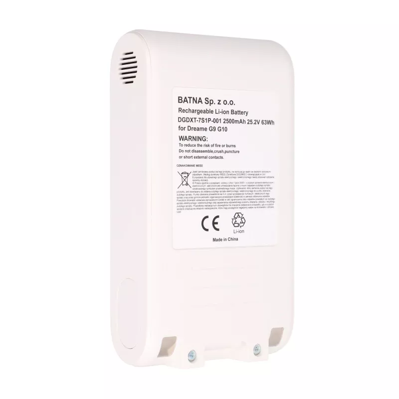 Bateria, aspirador G9 G10 25,2V 2500mAh