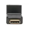Tripp Eaton Tripp Lite Series adaptador conversor USB-C para USB Type-C em ângulo reto M/F 10Gbps 3A - adaptador USB - 24 pinos USB-C (M)