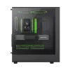 Caixa Gamemax | AERIS 330 MB | preto | Mini-Tower | fonte de alimentação não incluída