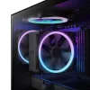 Arrefecedor de CPU NZXT T120 RGB 12 cm preto 1 unid.