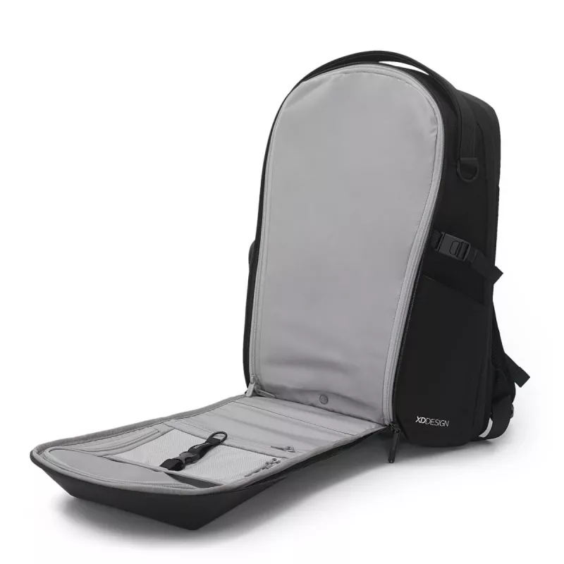 Mochila XDDESIGN Bizz preta — repelente à água, leve, modelo P705.931