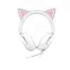 Headset Razer Kraken Kitty V3 X — headset gaming com iluminação RGB, design leve, microfone incorporado