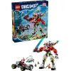 LEGO DREAMZZZ 71497 Coopers Tiger Mech e Zeros Hot Rod Car