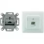 Tomada de rede RJ-45 Rutenbeck 138112030 branco