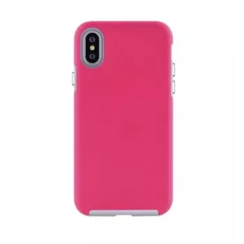 Capa de proteção Devia KimKong Series para iPhone XS Max 6,5, rosa-choque