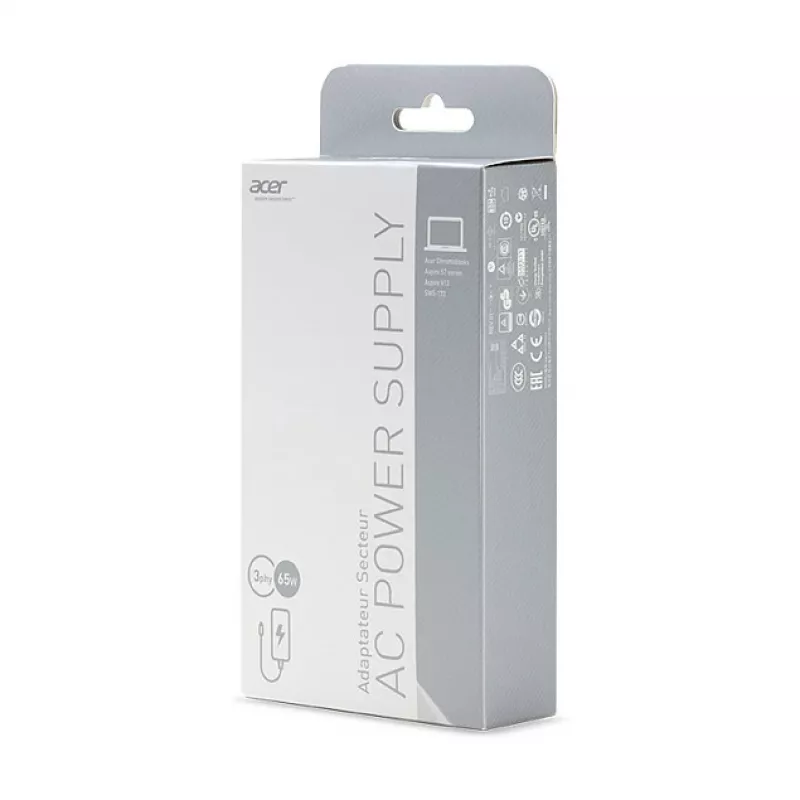 Fonte de alimentação Acer adaptador AC 65W