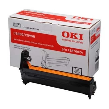 Tambor de imagem preto original OKI para C5850/5950