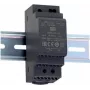 Conversor de tensão MEAN WELL DDR-30L-24, 30 W, entrada 18–75 V, saída 24 V, RoHS, 35×54,5×90 mm