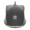 Rato gaming Manhattan com LEDs, com fios, sete botões, roda de scroll, 7200 dpi, preto com iluminação LED, três anos de garantia