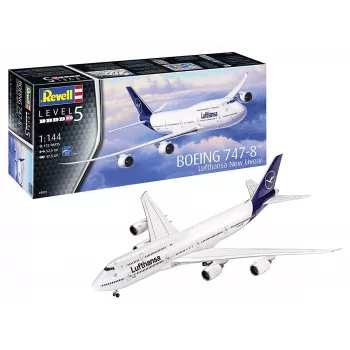 Avião Revell Boeing 747-8 Lufthansa New Livery