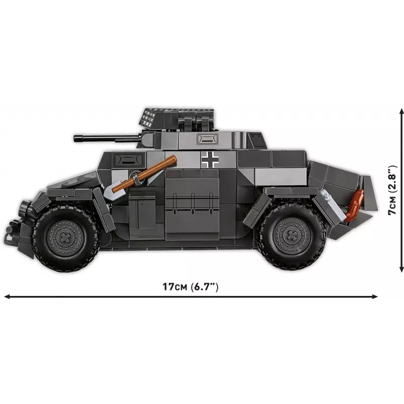 Cobi Blocks Sd.Kfz 222 kit de montagem COBI-2657 — 502 peças de construção