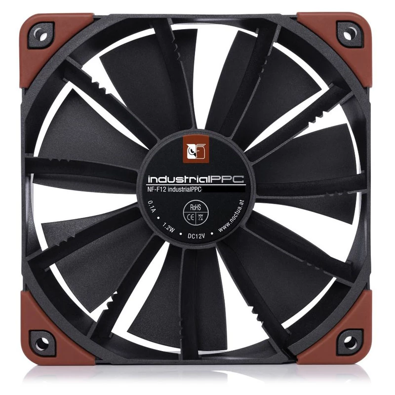 Ventoinha de caixa Noctua NF-F12 industrialPPC-24V-3000 120mm PWM