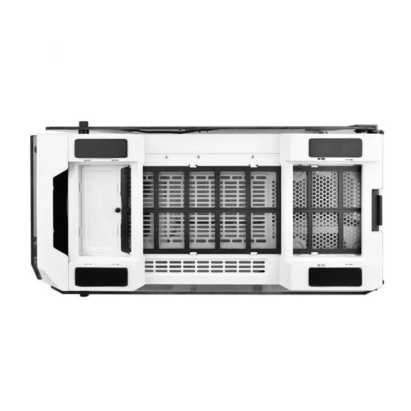 Caixa View 71 Riing Tempered Glass E-ATX Full Tower - Snow Edition