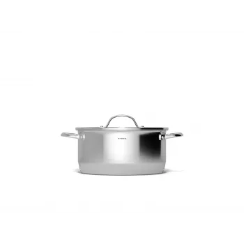Caçarola Pensofal com duas pegas 24 cm com tampa de vidro, modelo PEN1615
