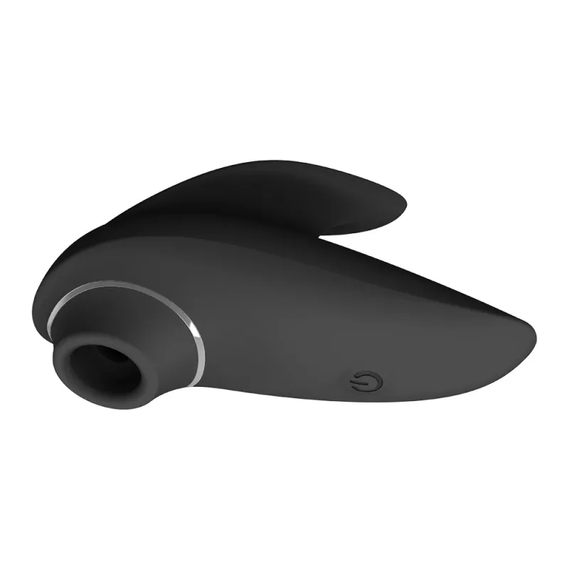Massageador de clítoris Erolab Dolphin VVS01b preto — à prova de água, recarregável