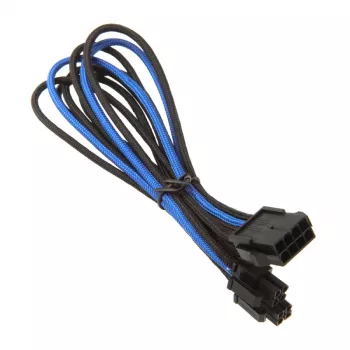 Cabo Silverstone EPS 8 pinos para EPS/ATX 4+4 pinos, 300 mm - preto/ (SST-PP07-EPS8BA)