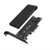 Adaptador interno M.2 GRAUGEAR G-M2PCI01 PCIe macho preto 128mm