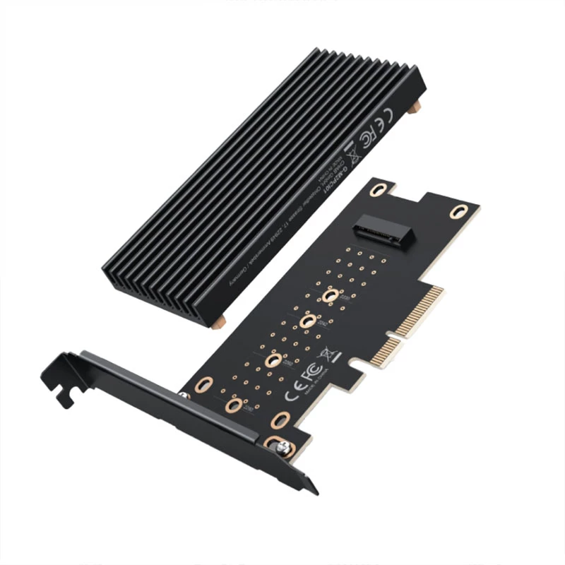 Adaptador interno M.2 GRAUGEAR G-M2PCI01 PCIe macho preto 128mm