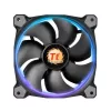 Thermaltake Riing 14 LED 256 Color CL-F043-PL14SW-B ventoinhas para caixa 140 mm, pack de 3, 600–1400 rpm, 4 pinos
