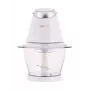 Picadora elétrica CLATRONIC MZ 3579 — 250 W, 1 L, lâminas de aço inoxidável, trituração de gelo, branco