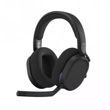 Fractal Design Scape headset com fios e sem fios arco de cabeça música estação de carregamento preto