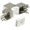 Tomada de rede RJ-45 LogiLink NK4003 prateado