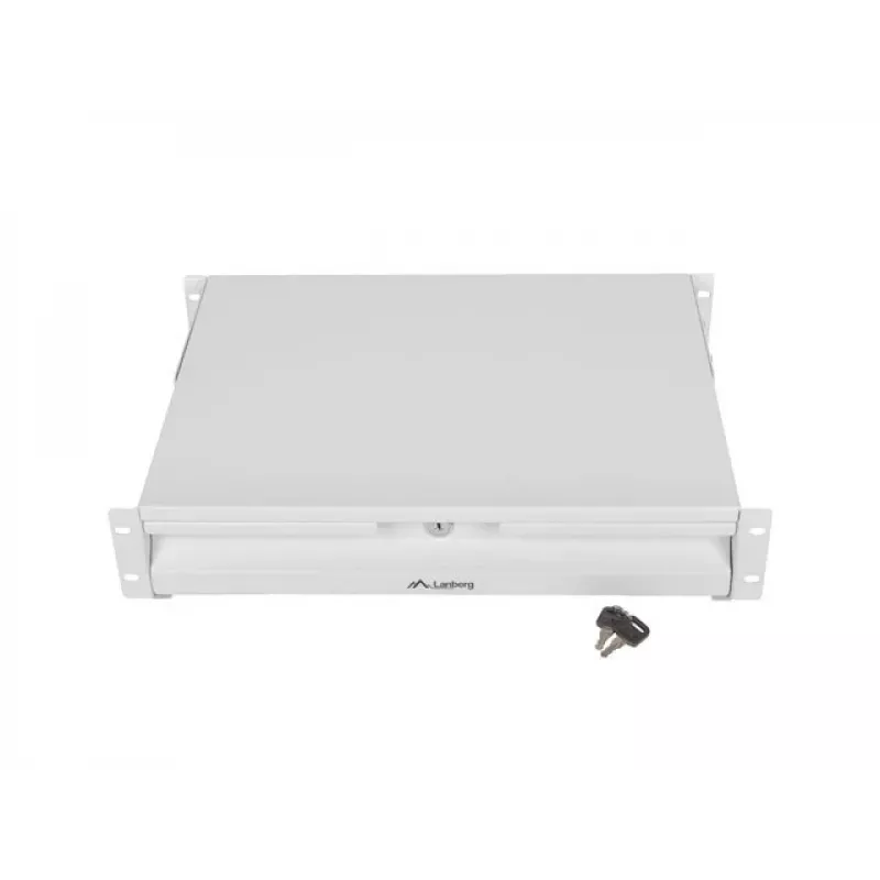 GAVETA RACK 19 2U 360MM CINZENTO LANBERG (2U/483X360MM CAPACIDADE ATÉ 90KG, MONTAGEM EM 4-PUNKT-MONTAGE)