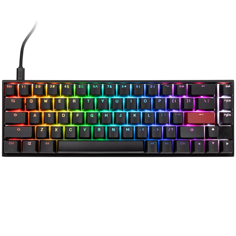 Teclado Ducky Mecha Pro SF Gaming USB US English Preto