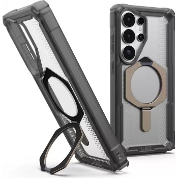 UAG Urban Armor Gear Plasma XTE capa com kickstand e módulo magnético | Samsung Galaxy S26 Ultra | ash (cinzento)/transparente/titan | 214522113136