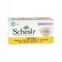Filetes de frango em caldo SCHESIR - Comida húmida para gatos - 6x50g