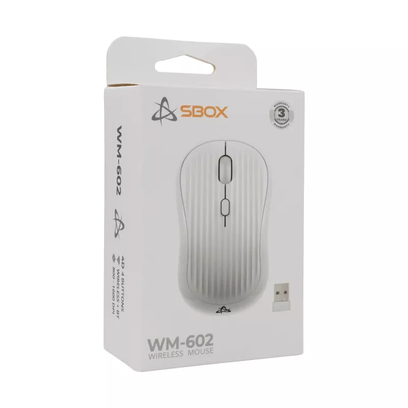 Sbox WM-602 branco wireless