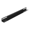 Suporte de montagem DeLOCK 19 polegadas 450x40mm 2 unid. preto metal