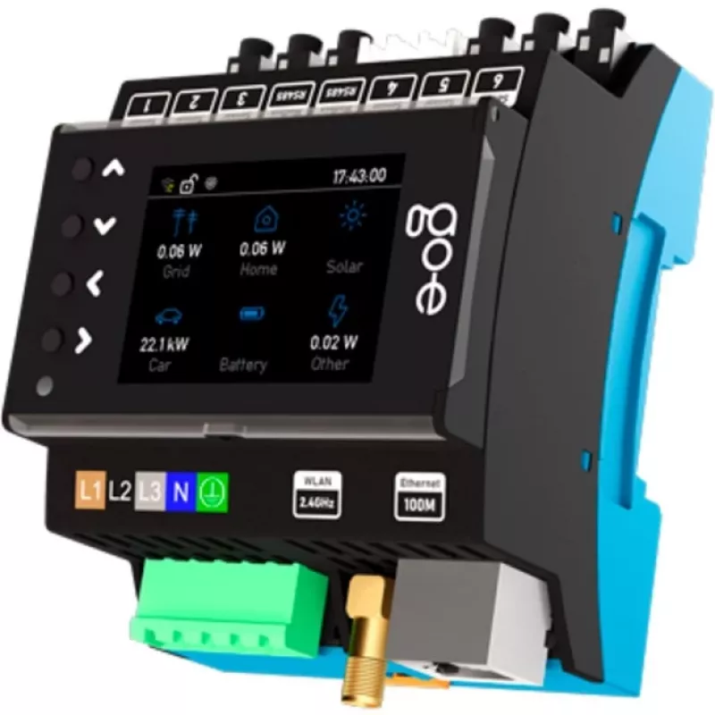 Controlador go-e para go-e Charger (séries Gemini e HOME), preto