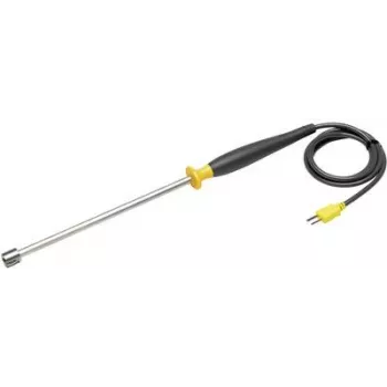 Fluke SureGrip - ponta de prova - preta - prateada - amarela - aço inoxidável - PVC - 1 m - 60 V (2098723)