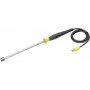 Fluke SureGrip - ponta de prova - preta - prateada - amarela - aço inoxidável - PVC - 1 m - 60 V (2098723)