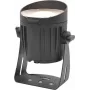 Foco LED exterior EUROLITE 18W branco quente com espeto de terra, projetor de jardim com proteção IP