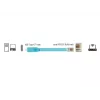 Cabo série DeLOCK 63914 USB Type-C RJ45 3 m azul
