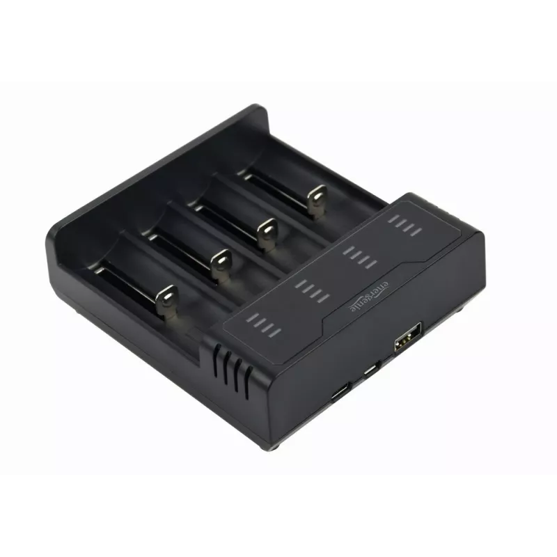 Carregador de pilhas Gembird BC-USB-02 USB iões de lítio NiCd NiMH