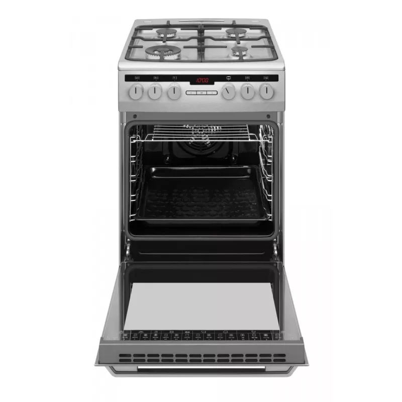 Fogão independente AMICA 58GEH3.31HZpTaDA(Xx) Pizza Wok, classe de eficiência energética A