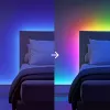 Nanoleaf Essentials NF085K02-5ALS Matter fita de luz HD inteligente multicolor, kit inicial, 5 m, 300 LED, mais de 16 milhões de cores, 550 lm, 18 W, 2700-6500 K, Wi-Fi/Bluetooth